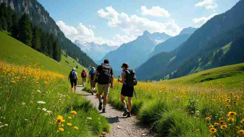 2025: Germany's Ecotourism Boom and its Economic & Environmental Impact, Concept art for illustrative purpose, tags: deutschlands - Monok