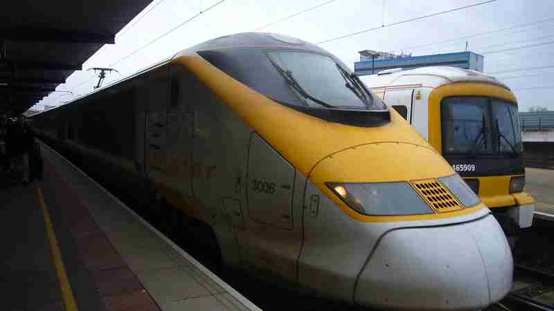 eurostar - my train to gare du nord, tags: nach frankfurt und - sbamueller via Flickr (CC BY-SA)